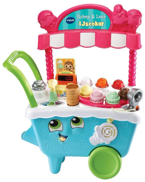 Інтерактивний набір для навчання та гри VTech Scoop & Learn Ice Cream Cart (3417766007230) - зображення 1