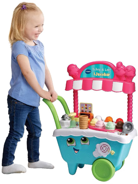 Інтерактивний набір для навчання та гри VTech Scoop & Learn Ice Cream Cart (3417766007230) - зображення 2