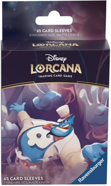 Захисні карткові протектори Ravensburger Disney Lorcana Ursula's Return Set 4 Genie 65 шт. (4050368983602) - зображення 1