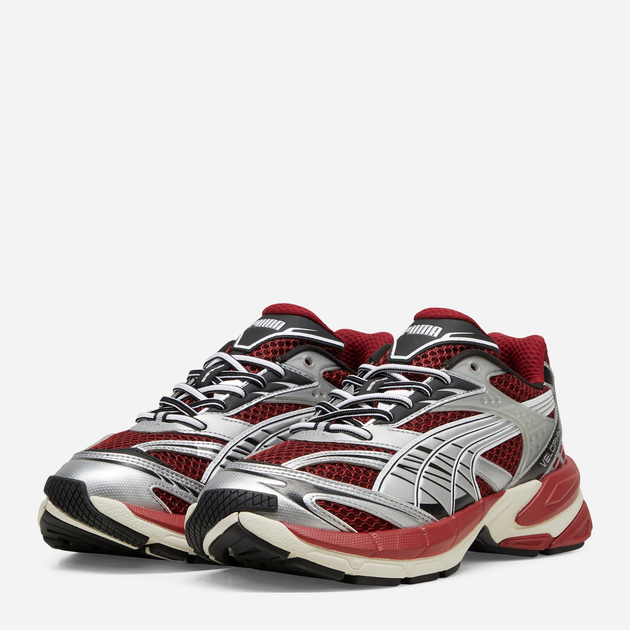 Buty sportowe męskie Puma Velophasis Phased 389365-14 42 (8UK) Czerwony/Srebrny (4067979309202) - obraz 3