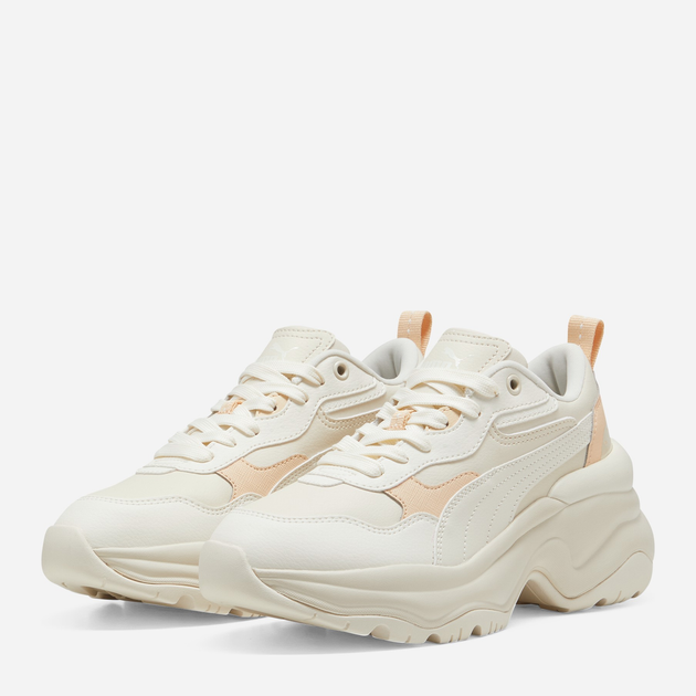 Sneakersy damskie na wysokiej platformie Puma Cilia Wedge 393915-11 38.5 (5.5UK) Mleczne (4067979387477) - obraz 3