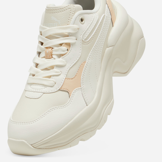 Sneakersy damskie na wysokiej platformie Puma Cilia Wedge 393915-11 38 (5UK) Mleczne (4067979387460) - obraz 6