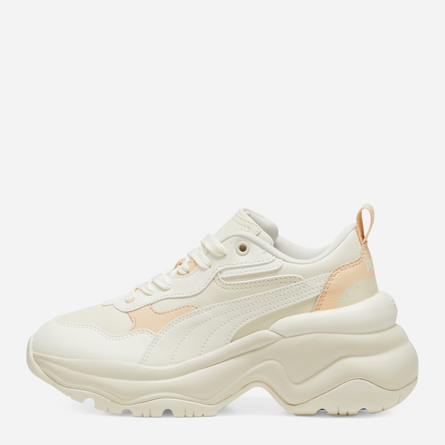 Sneakersy damskie na wysokiej platformie Puma Cilia Wedge 393915-11 40 (6.5UK) Mleczne (4067979387491) - obraz 4