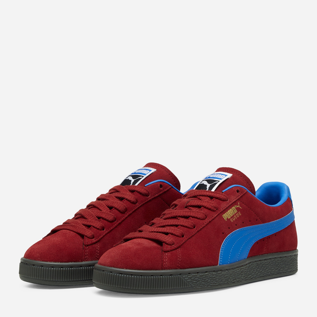 Чоловічі кеди низькі Puma Suede Terrace 396451-08 40.5 (7UK) Бордові (4067979717137) - зображення 3