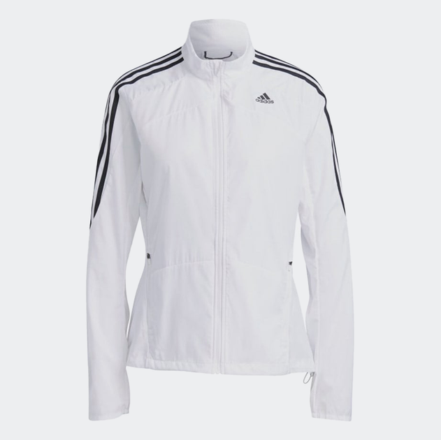 Kurtka wiatrówka damska do biegania adidas Marathon Jkt W GK6061 XS Biała (4064044053817) - obraz 7