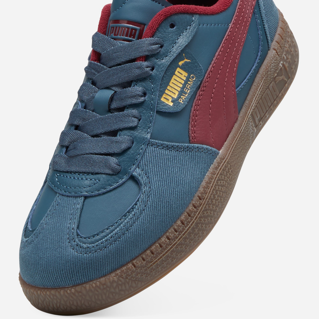 Жіночі кеди низькі Puma Palermo Moda Corduroy 398529-02 40.5 (7UK) Темно-бірюзові (4067979554329) - зображення 5