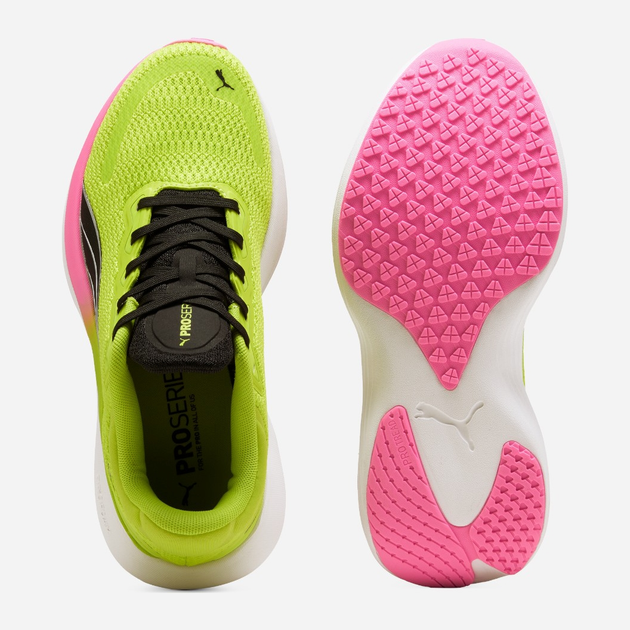 Жіночі кросівки для бігу Puma Scend Pro 378776-21 39 (6UK) Салатові (4099686216009) - зображення 4