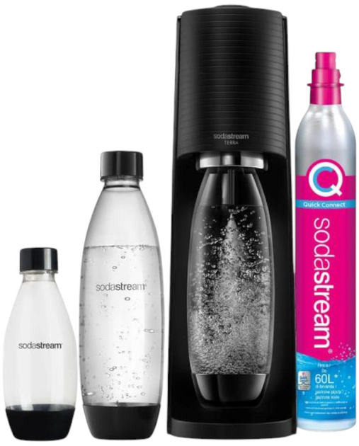 Сифон Sodastream Terra Megapack QC Black (2270214) - зображення 1