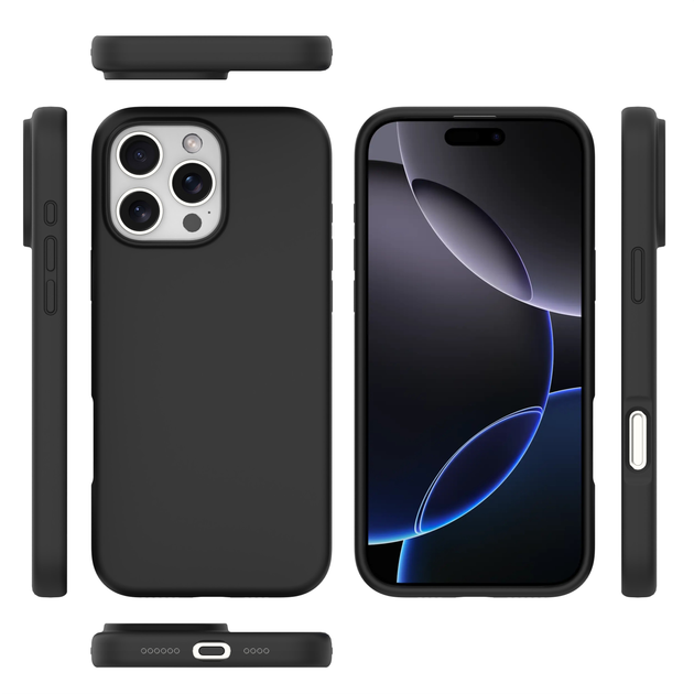 Etui Nevox StyleShell Shock do Apple iPhone 16 Pro Black (4250686413809) - obraz 6