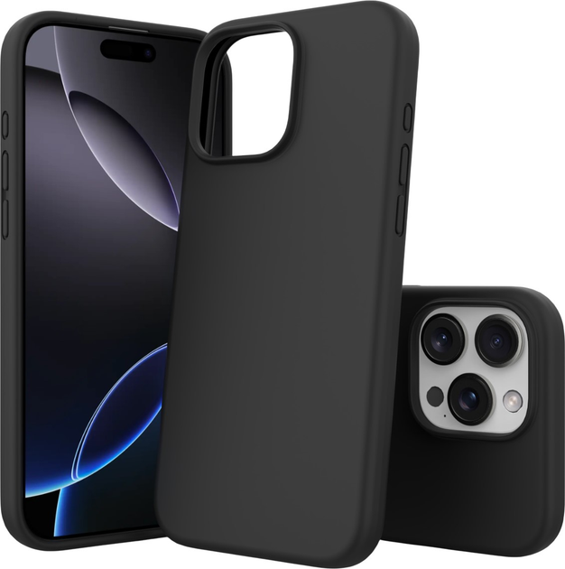 Etui Nevox StyleShell Shock do Apple iPhone 16 Pro Max Black (4250686413816) - obraz 4