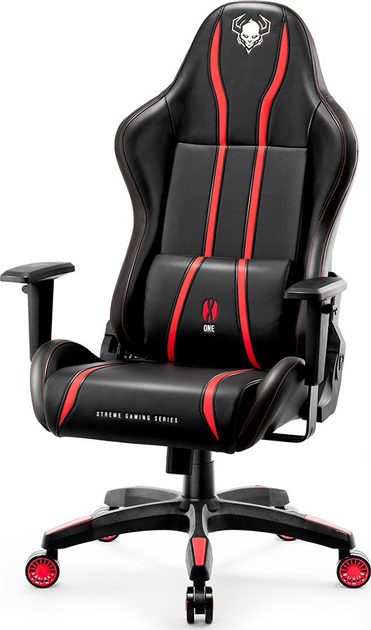 Ігрове крісло Diablo X-One 2.0 King Size Black/Red (5902560336429) - зображення 4