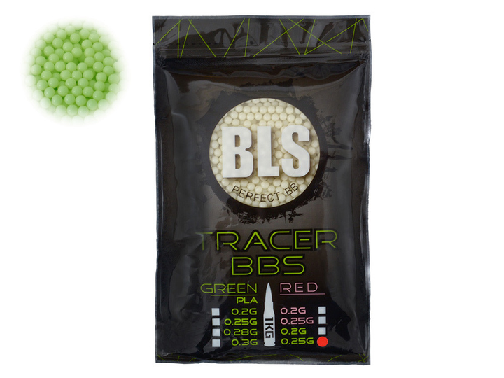 Трассерные шары BLS PERFECT BB FLUORESCENT TRACER 0.25G 1 KG - изображение 1