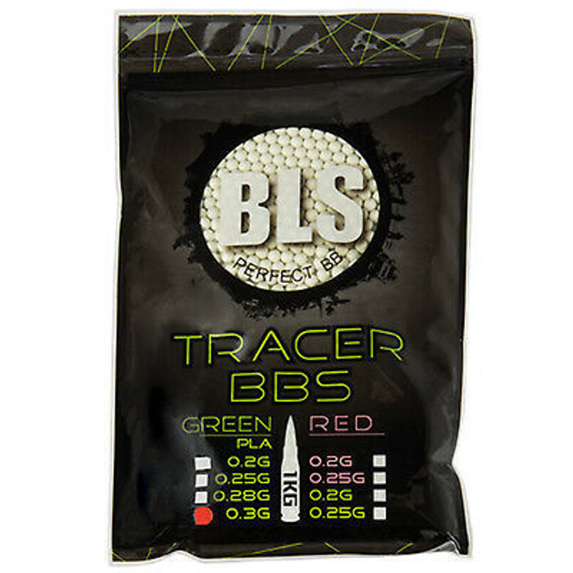 Трассерные шары BLS PERFECT BB FLUORESCENT TRACER 0.30G 1 KG - изображение 1