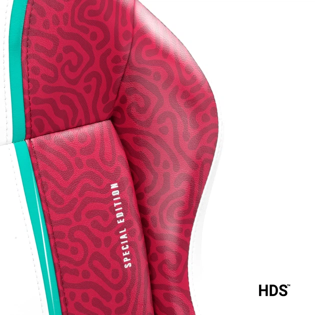 Fotel gamingowy Diablo X-One 2.0 Normal Size Candy Rose (5902560338409) - obraz 10