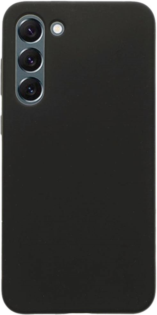 Панель 4smarts Liquid Silicone Case Cupertino UltiMag для Samsung Galaxy S23 Plus Black (4252011904433) - зображення 1