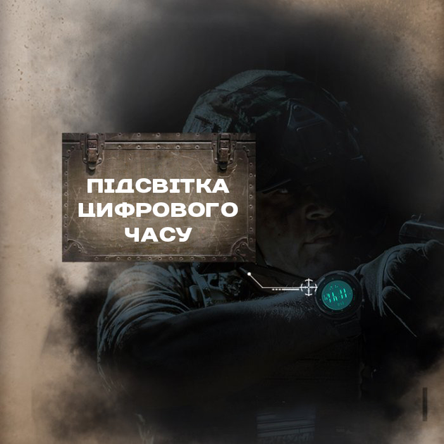 Мужские часы North Edge Desert 5BAR с компасом - изображение 11