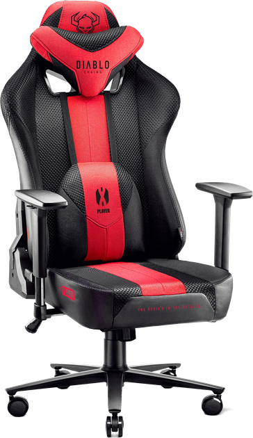 Ігрове крісло Diablo X-Player 2.0 King Size Crimson/Anthracite (5902560337761) - зображення 2