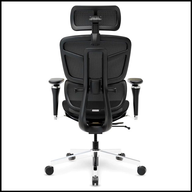 Офисное кресло Mealux S4 Air Black (HF-S4 M/B) - Фото 10 Офисное кресло Mealux S4 Air Black (HF-S4 M/B) - изображение 10