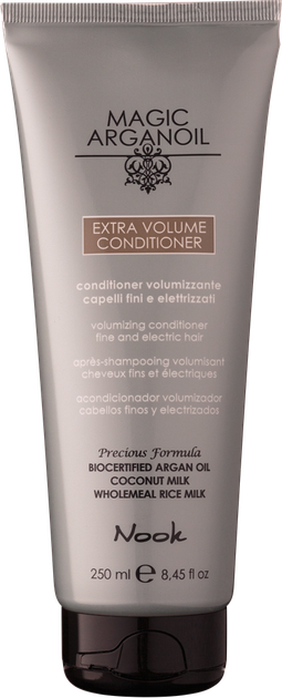 Кондиционер для объема тонких и ослабленных волос NOOK MAGIC ARGANOIL EXTRA VOLUME, 250 мл - Фото 1 Кондиционер для объема тонких и ослабленных волос NOOK MAGIC ARGANOIL EXTRA VOLUME, 250 мл - изображение 1