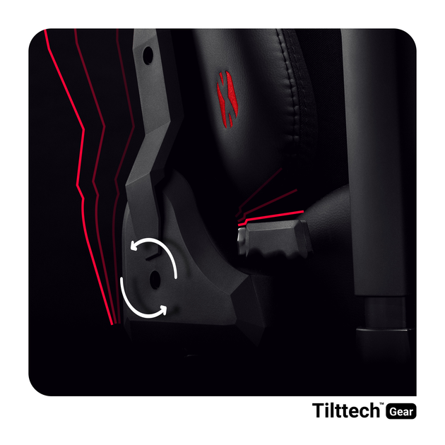 Ігрове крісло Diablo X-Player 2.0 Normal Size Crimson/Anthracite (5902560337181) - зображення 8