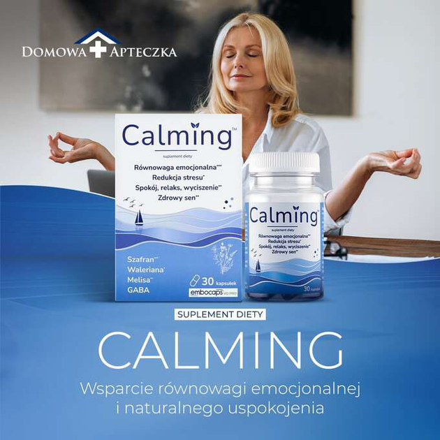 Дієтична добавка Domowa Apteczka Calming 30 капсул (5906058146118) - зображення 2