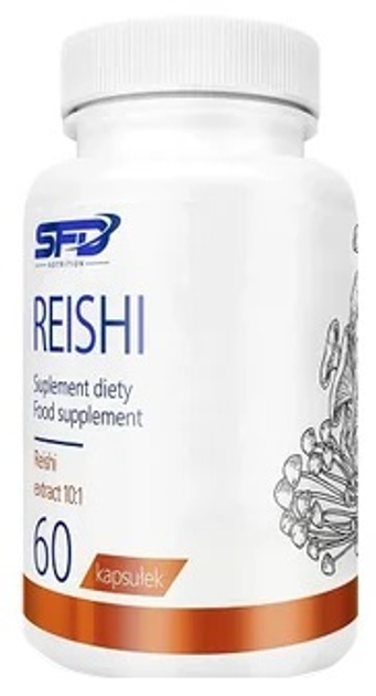 Naturalny suplement diety Sfd Reishi 60 kapsułek (5902837747484) - obraz 1