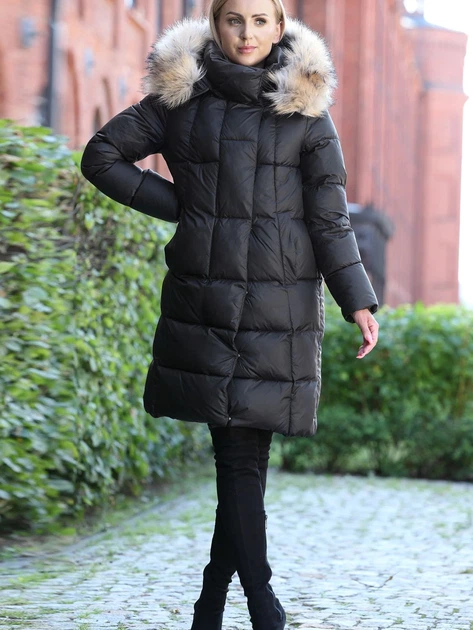 Куртка зимова жіноча PERSO BLH220011FXF XL Чорна (5905080201413) - зображення 6