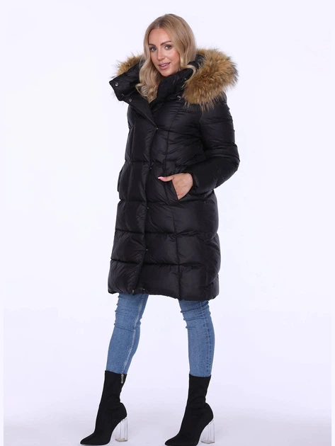 Куртка зимова жіноча PERSO BLH220011FXF M Чорна (5905080201390) - зображення 3