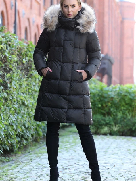 Куртка зимова жіноча PERSO BLH220011FXF M Чорна (5905080201390) - зображення 5