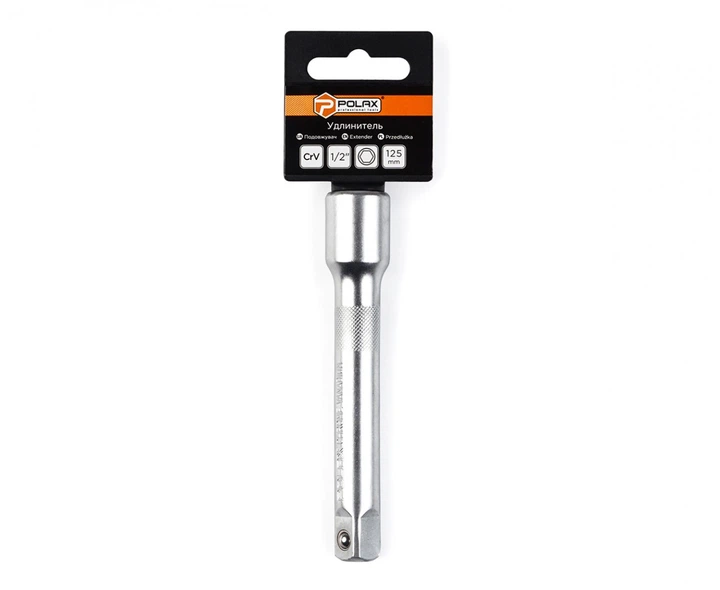 Удлинитель 125 mm, 1/2"", CrV "POLAX" 25-079 - изображение 2