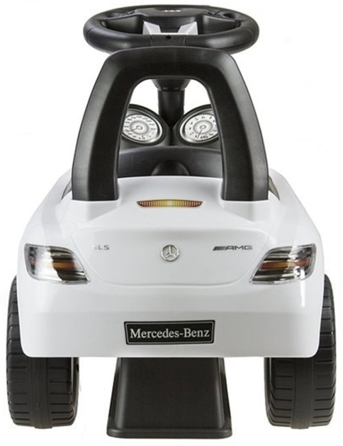 Jeździk LEAN Toys Mercedes-Benz Biały (5902808151159) - obraz 5