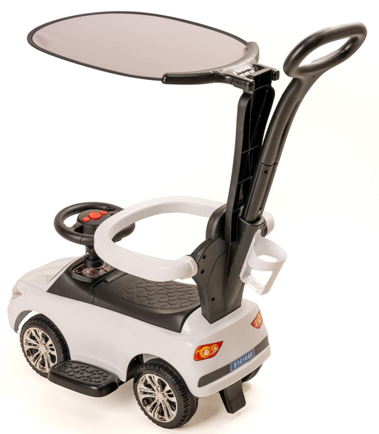 Jeździk Sabi Toys Biały (5909088380025) - obraz 3