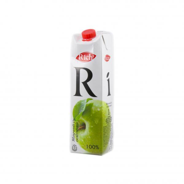 Сок Rich Яблоко 1л. от продавца: Green&rostkitut – купить в Киеве ...