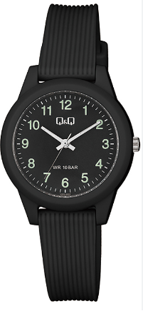 Наручний годинник Q&Q VS13J002 Black/Black - Фото 1 Наручний годинник Q&Q VS13J002 Black/Black - зображення 1