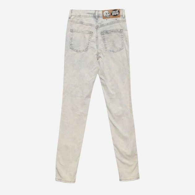 Джинсы Skinny женские Cheap Monday 0687105 XXS Светло-серые (KAY2000001239230) - изображение 2