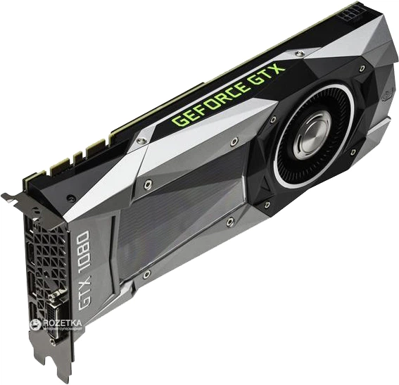 Видеокарта Asus PCI-Ex GeForce GTX 1080 Founders Edition 8GB