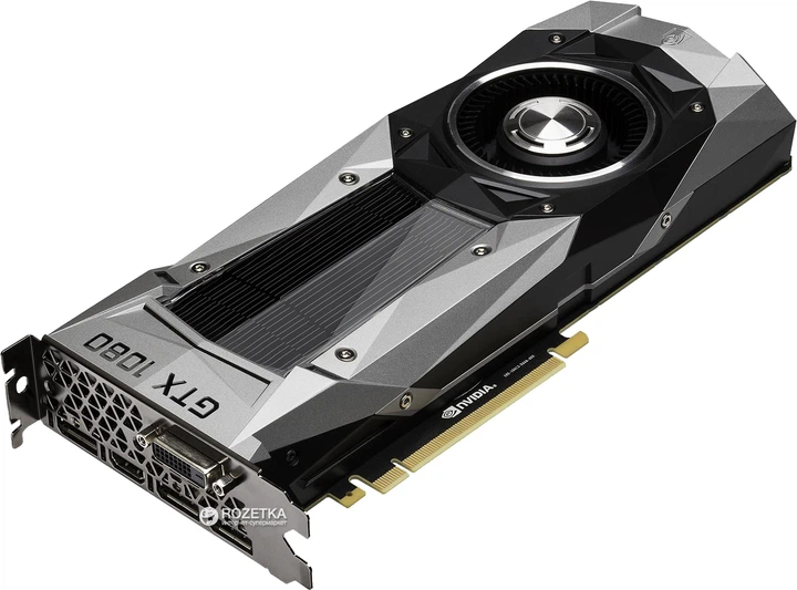Видеокарта Asus PCI-Ex GeForce GTX 1080 Founders Edition 8GB