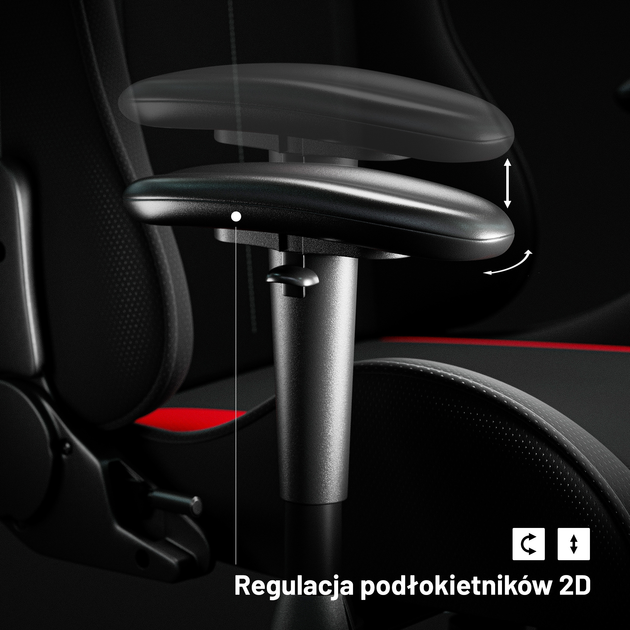 Ігрове крісло Diablo X-Starter Black/Red (5904405570999) - зображення 6