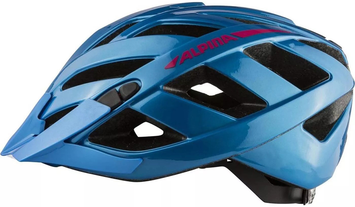 Kask rowerowy Alpina Panoma 2.0 True Blue-Pink Gloss 52-57 cm (4003692310187) - obraz 2