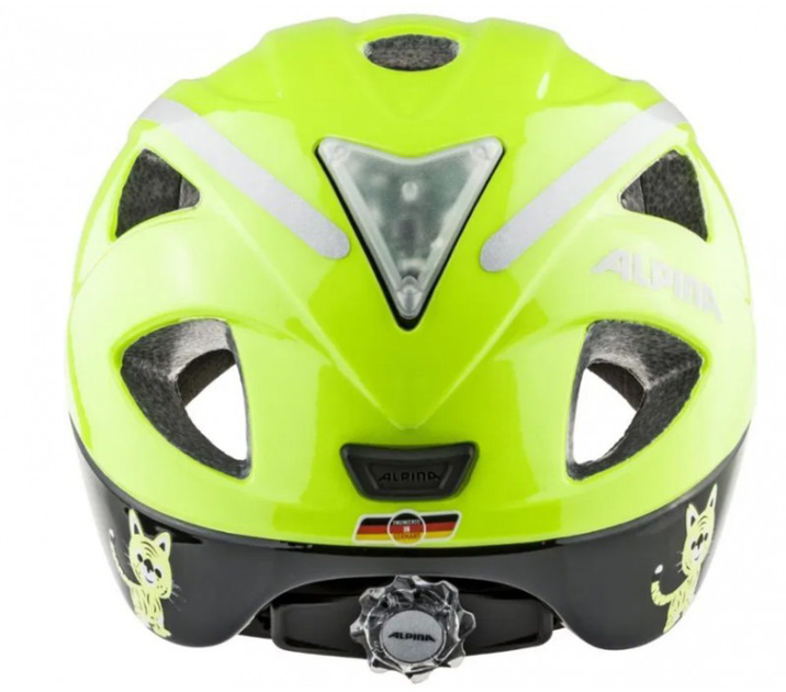 Kask rowerowy Alpina Ximo Flash Jaskrawy Żółty 49-54 cm (4003692232069) - obraz 5