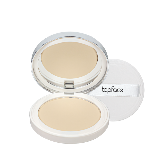 Пудра для лица topface Super Match Foundation компактная увлажняющая 10 г (PT269), 02 Light Cream/Светлый кремовый - Фото 3 Пудра для лица topface Super Match Foundation компактная увлажняющая 10 г (PT269), 02 Light Cream/Светлый кремовый - изображение 3