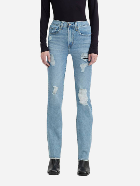 Джинси Slim Fit жіночі Levi`s 724 High Rise Slim Straight 770694228 W27L32 Блакитні від Rozetka на платформі USKIDKA Акція на Джинси Slim Fit жіночі Levi`s 724 High Rise Slim Straight 770694228 W27L32 Блакитні від Rozetka