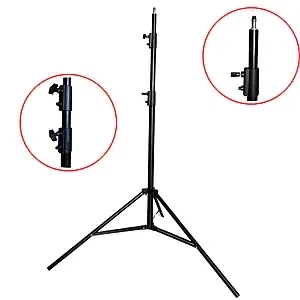 Комплект XL LED-світло Yongnuo YNLUX100 PRO KIT + стійка 2.8 м + софтбокс 55 см + 2 х NP-F750 + зарядне (2572) - Фото 6 Комплект XL LED-світло Yongnuo YNLUX100 PRO KIT + стійка 2.8 м + софтбокс 55 см + 2 х NP-F750 + зарядне (2572) - зображення 6