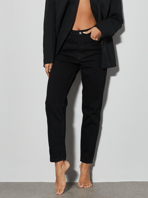 Джинсы Regular Fit женские Missguided Y9206746 36L Черные (DN5057704501949) 