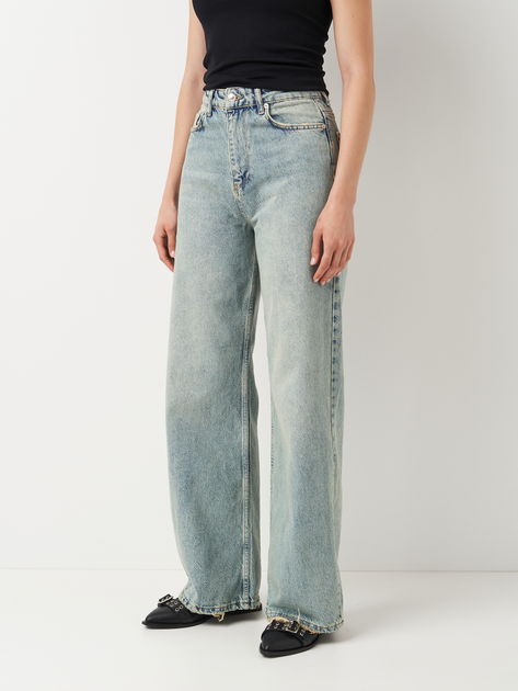 Джинсы Regular Fit женские Woman denim 1025/894 38 Голубые с зеленым (ROZ6501012416) - изображение 1