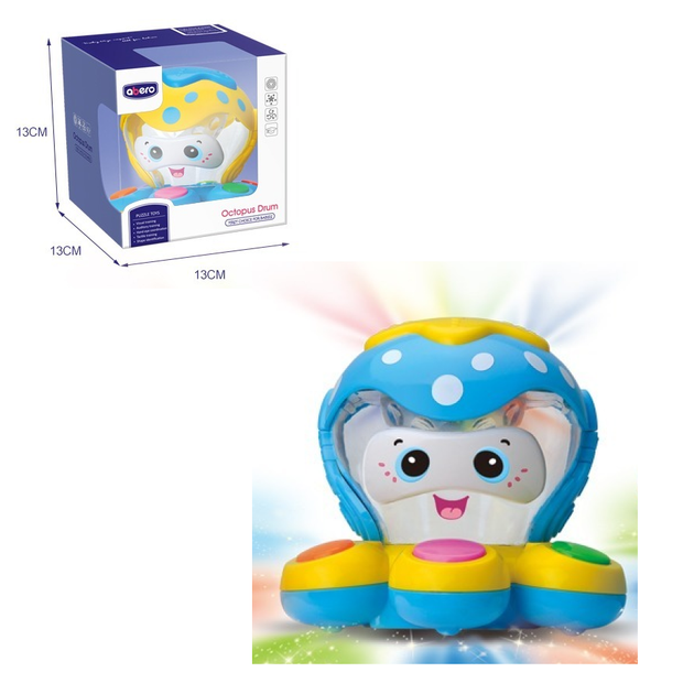 Игрушка Shantou Yisheng Музыкальный осьминог (6902241806776) - Фото 2 Игрушка Shantou Yisheng Музыкальный осьминог (6902241806776) - изображение 2