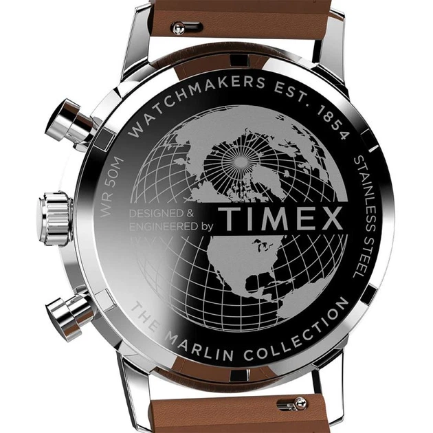 Чоловічий годинник Timex MARLIN Chrono Tx2w10100 - зображення 5