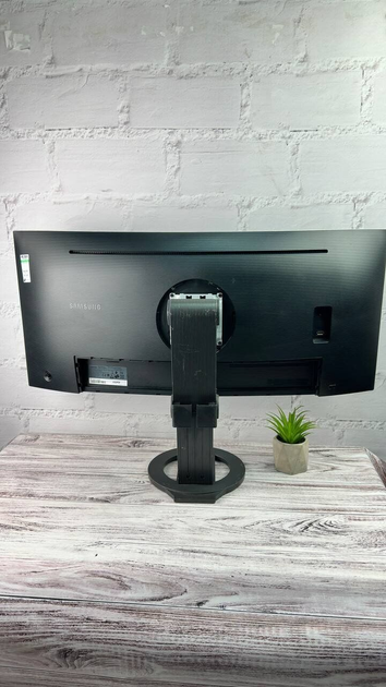 Монитор Samsung C34H890WJU / 34" (3440x1440) VA / HDMI, DisplayPort, Audio, USB 3.0 / VESA 100x100 б/у - изображение 3