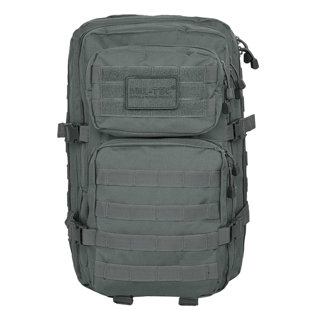 Рюкзак тактический большой MIL-TEC US Assault Large 36L Urban Grey - изображение 2