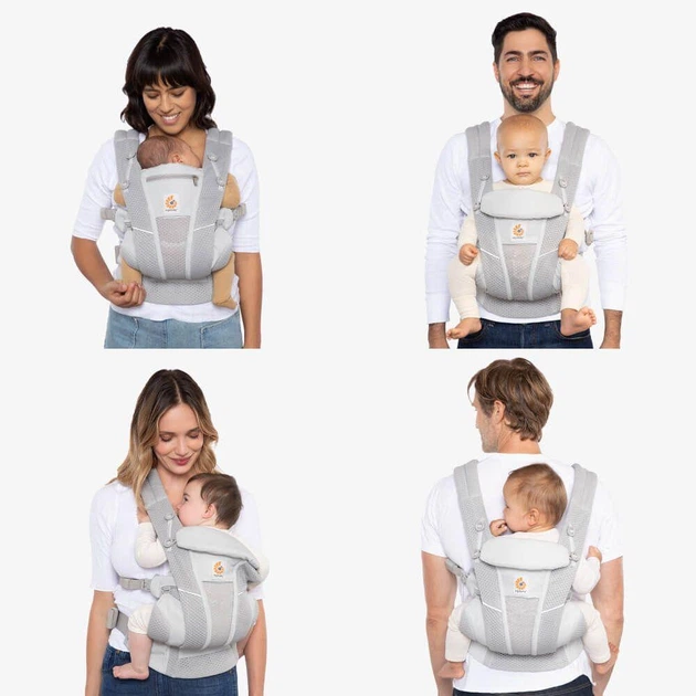 Рюкзак-переноска Ergobaby Omni Breeze Baby Carrier Graphite Grey